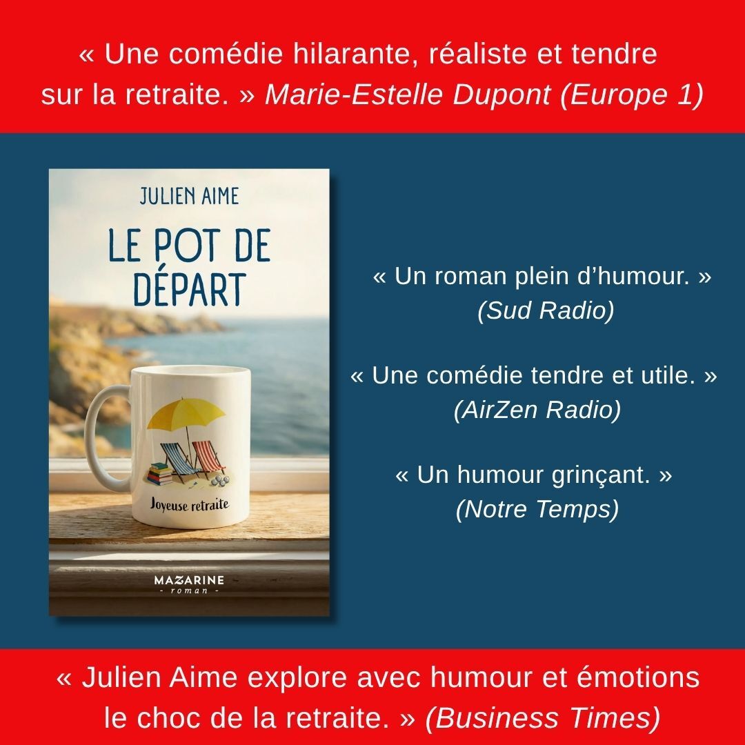 "Le Pot de Départ", le roman que tous les (futurs) retraités devraient lire